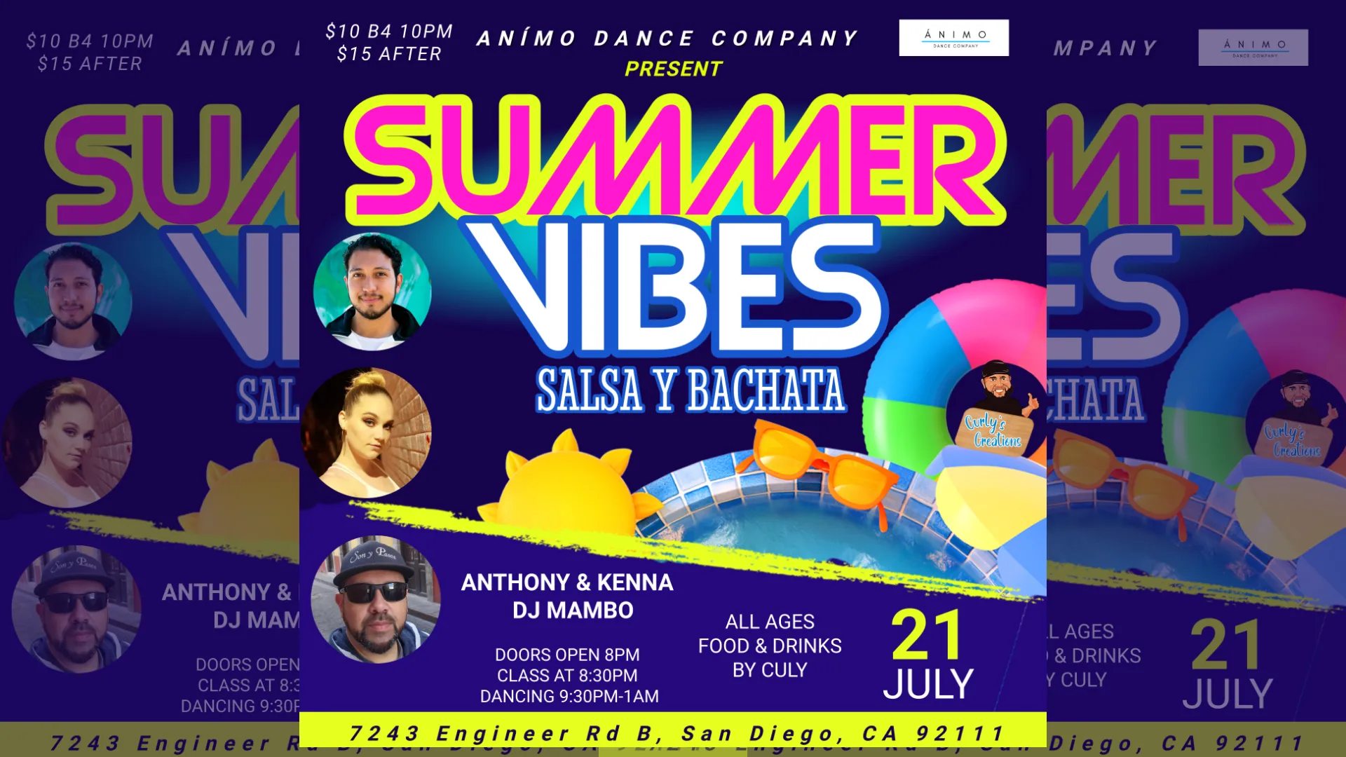 Summer Vibes Salsa y Bachata