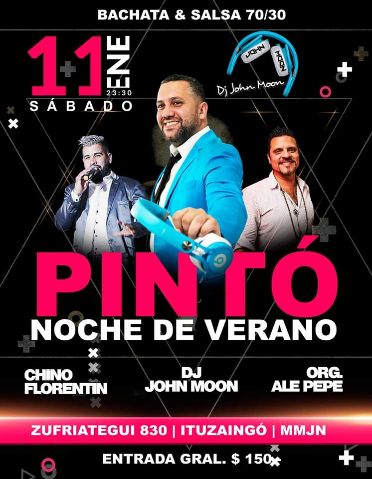 Bachata y salsa: PINTÓ noche de verano en el oeste DJ JOHN MOON