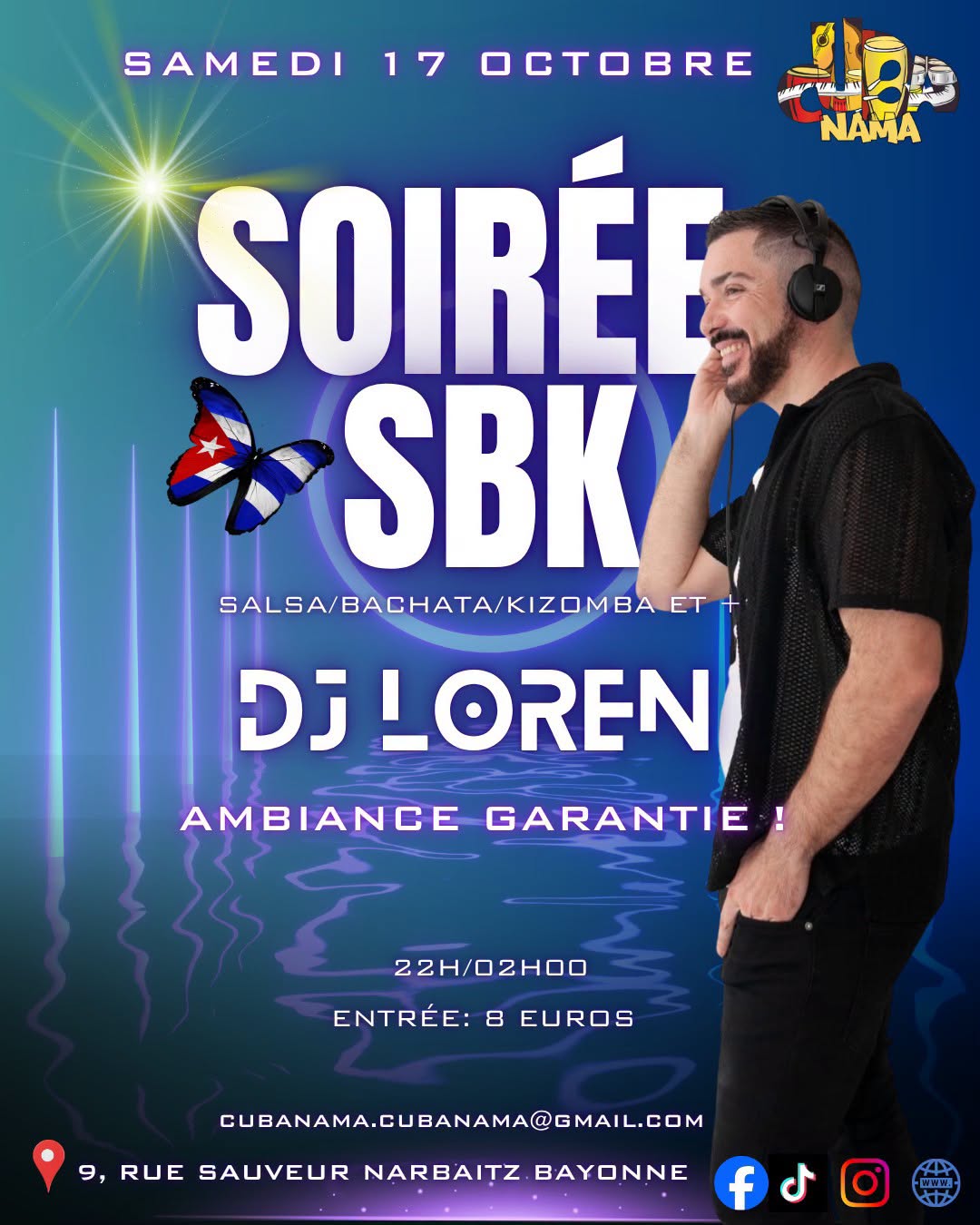 SOIRÉE SALSA BACHATA KIZ ET +