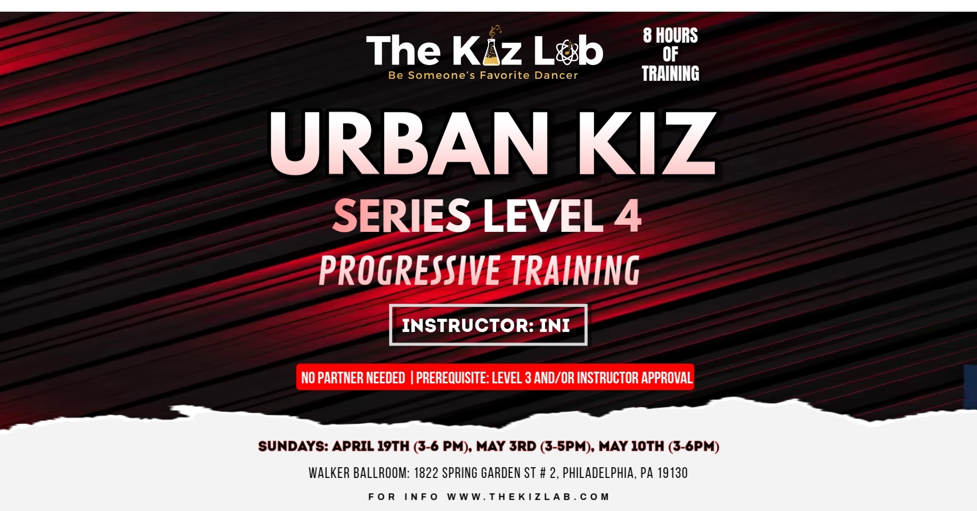 Urban Kiz Series Level 4 (Philly)