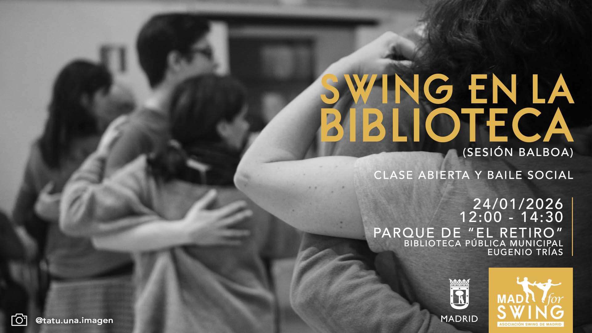 Swing en la Biblioteca. Sesión Balboa