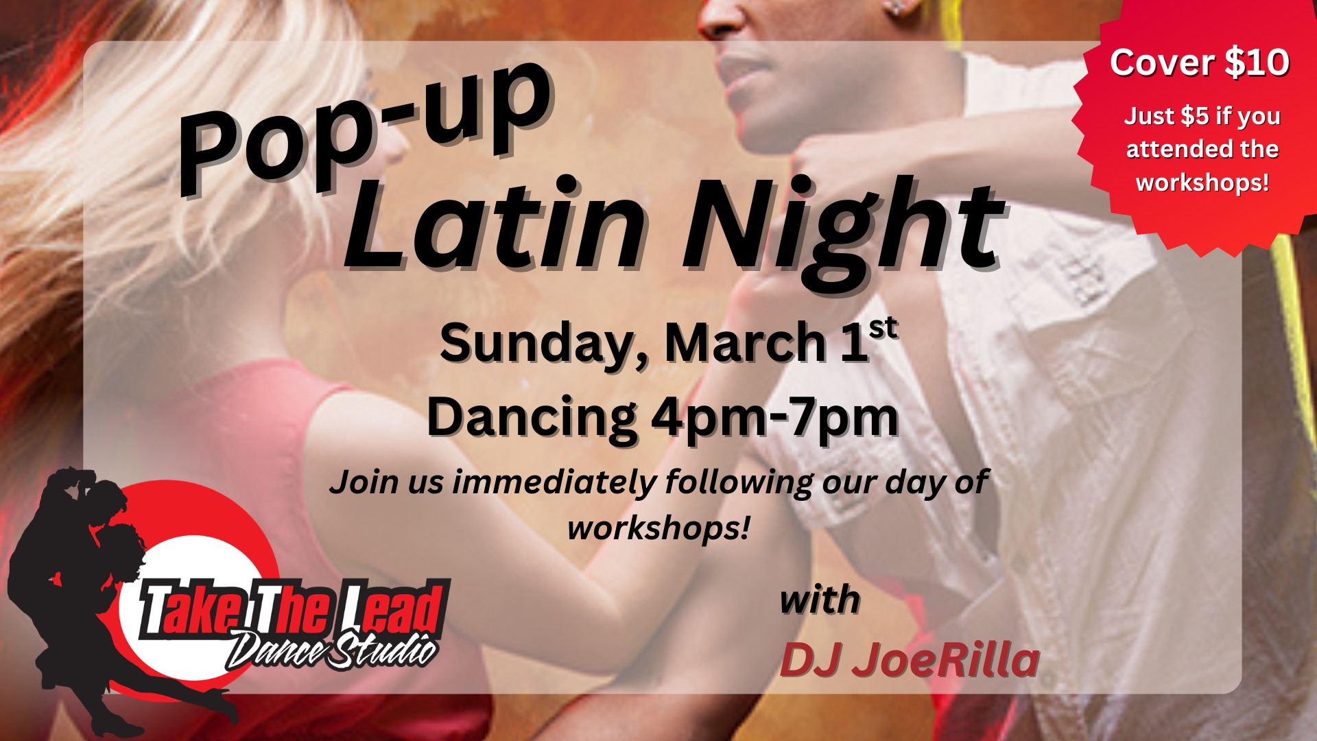 Sunday Pop-up Latin Party!