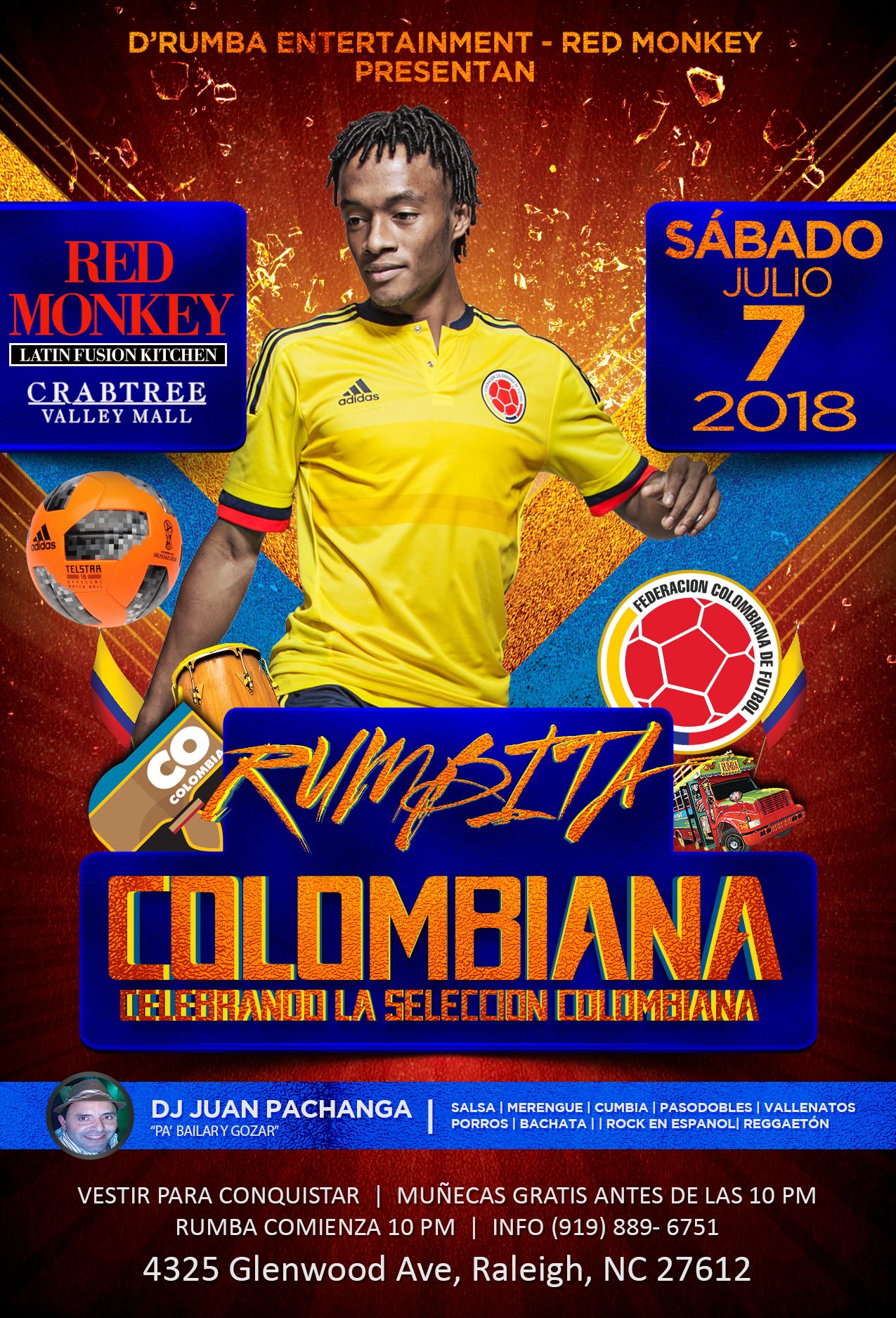 Tonight!!!!! Rumbita Colombiana