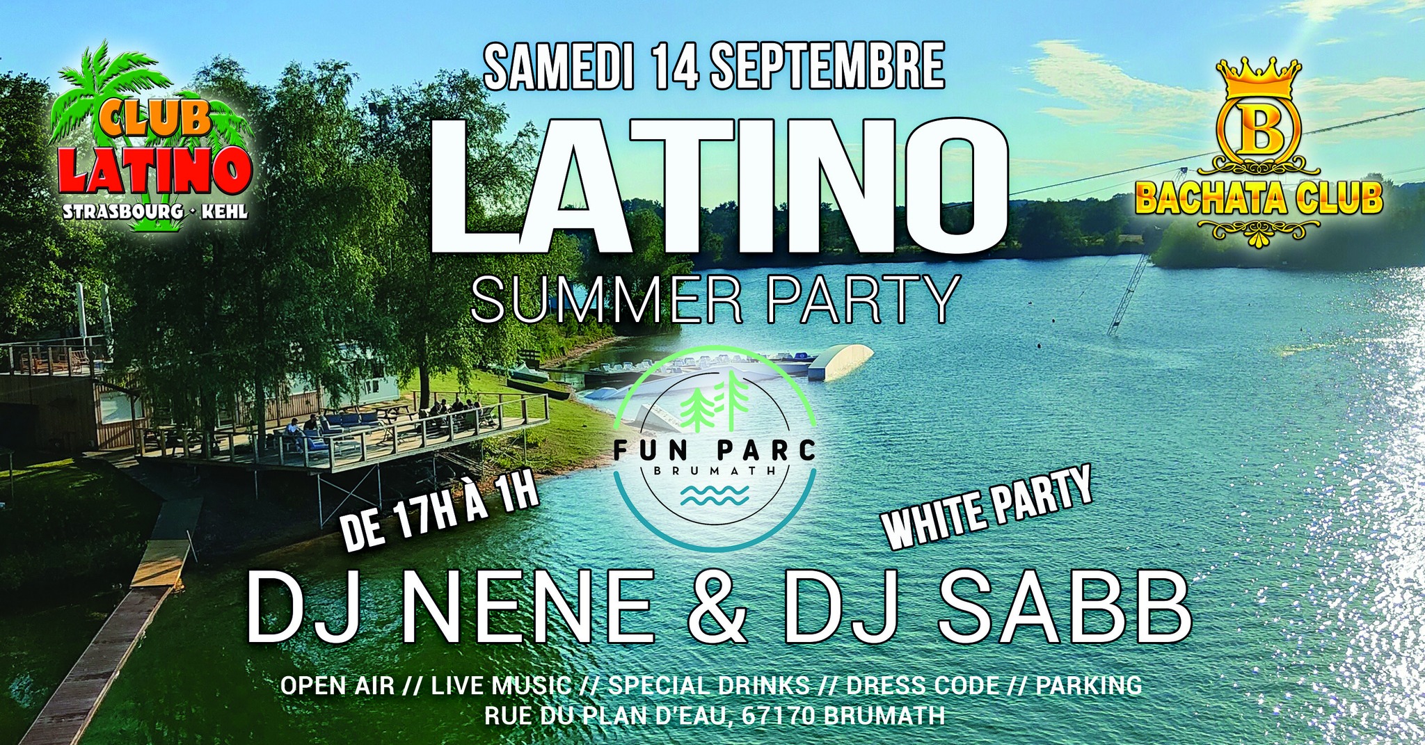 🌞 LATINO SUMMER PARTY 🌞 SBKR White Open Air