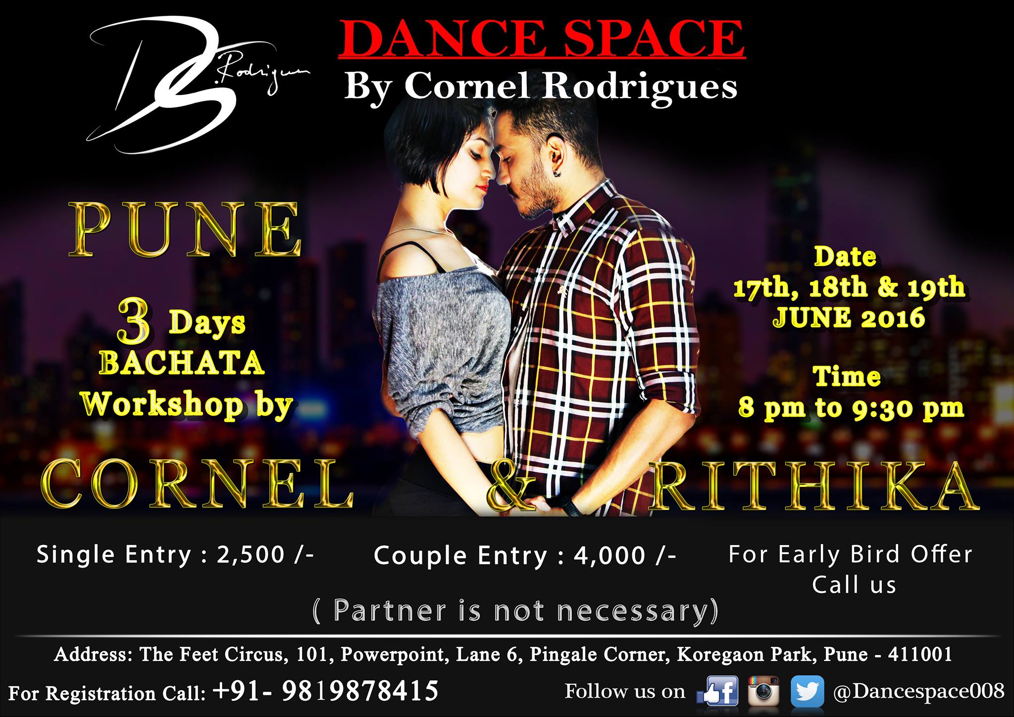 Bachata Workshop by Cornel and Rithika