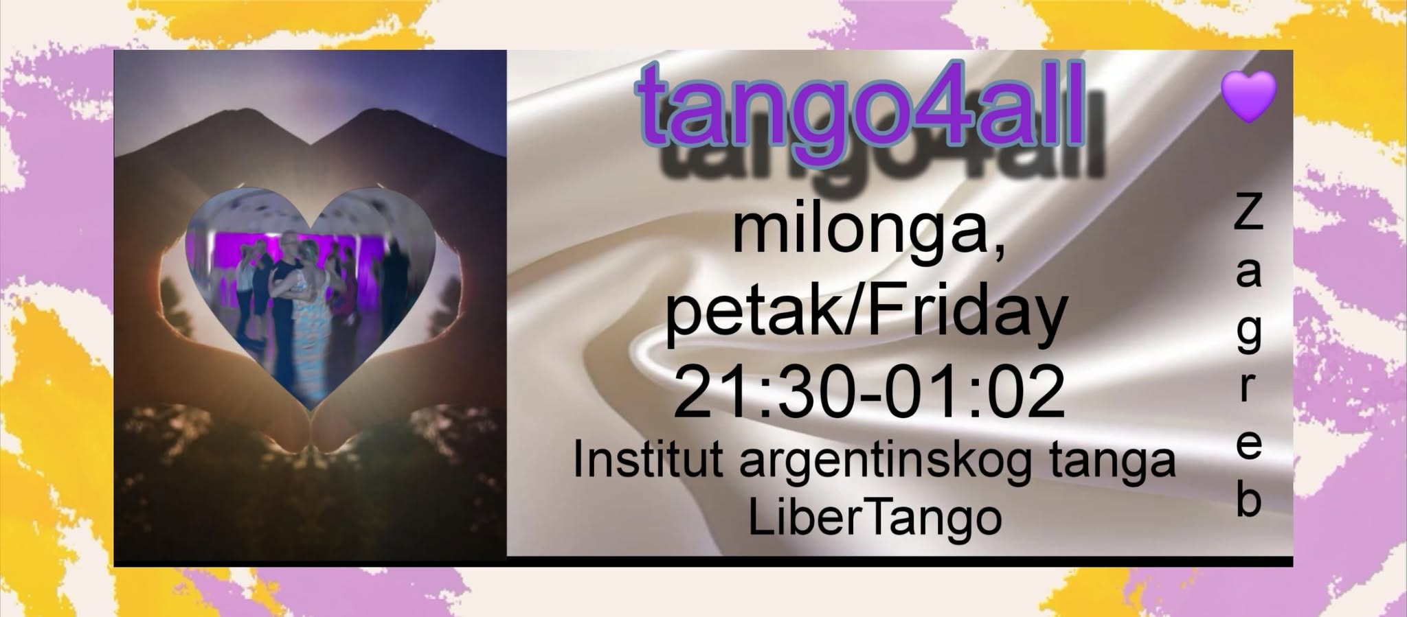 Milonga tango4all, Zagreb
