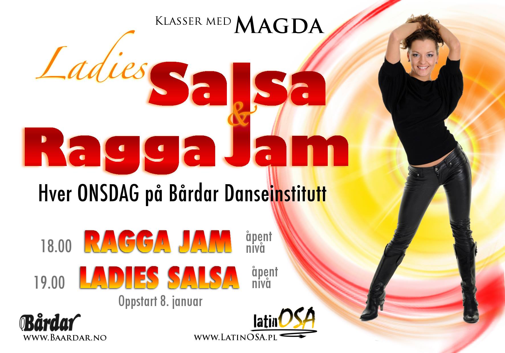 Ladies Salsa og Ragga Jam med Magda