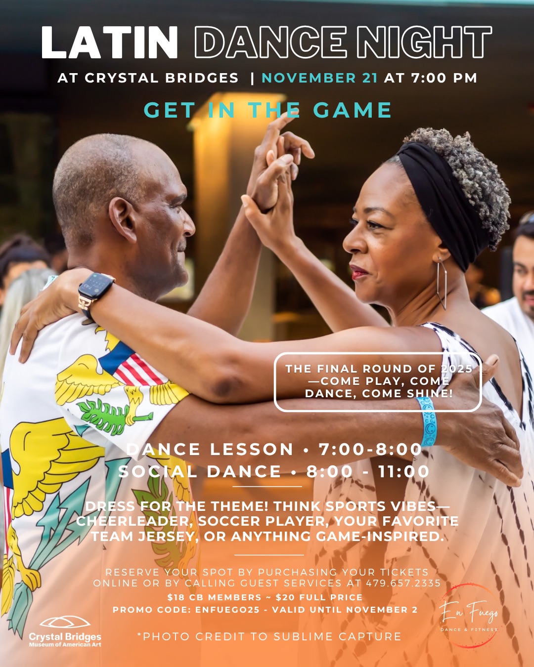 Get in the Game Latin Dance Night with En Fuego