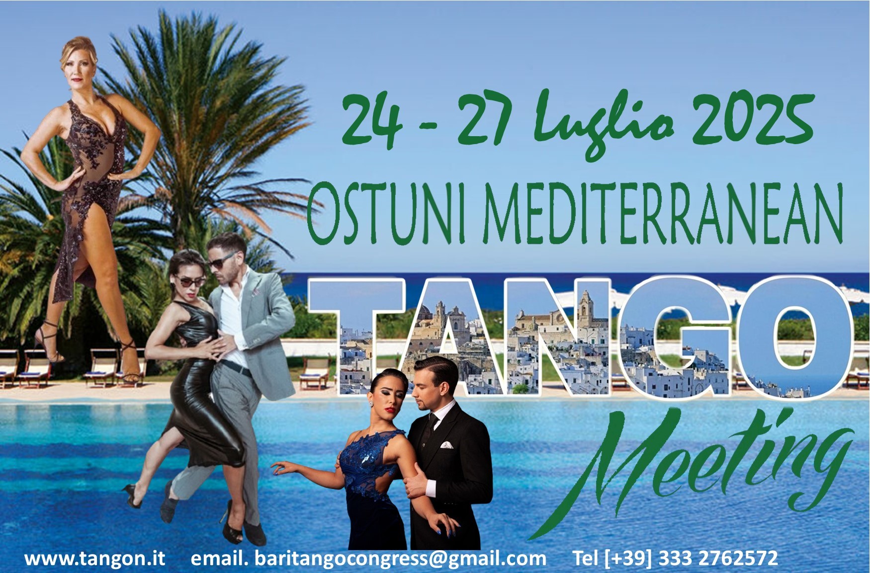 Ostuni Mediterranean Tango Meeting 24 -27 Luglio 2025