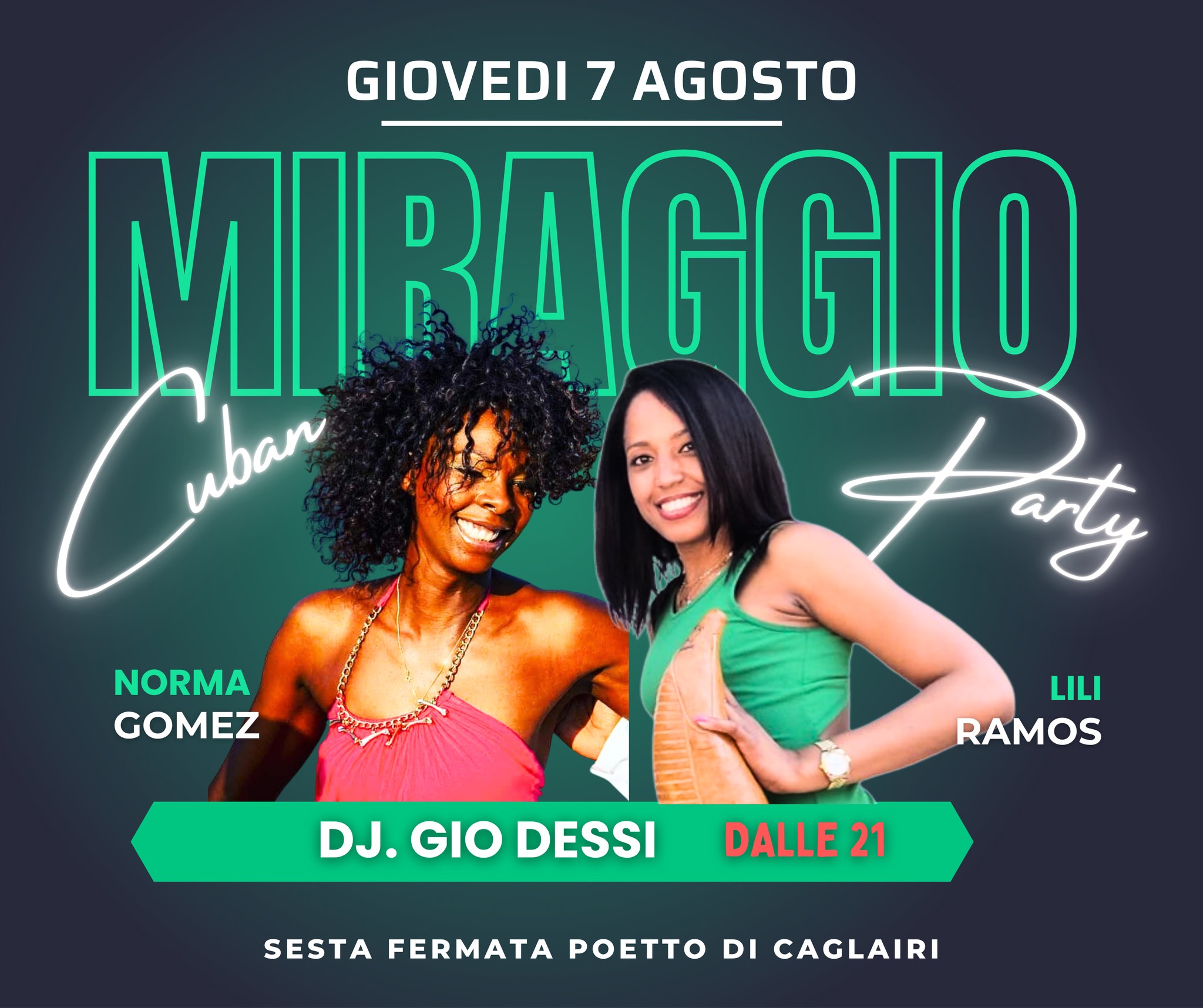 Festa Cubana a Cagliari