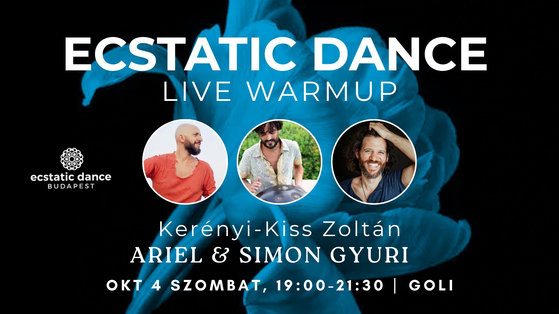 Ecstatic Dance GOLI ⎢ Élőzenés warmup Ariel & Simon Gyuri