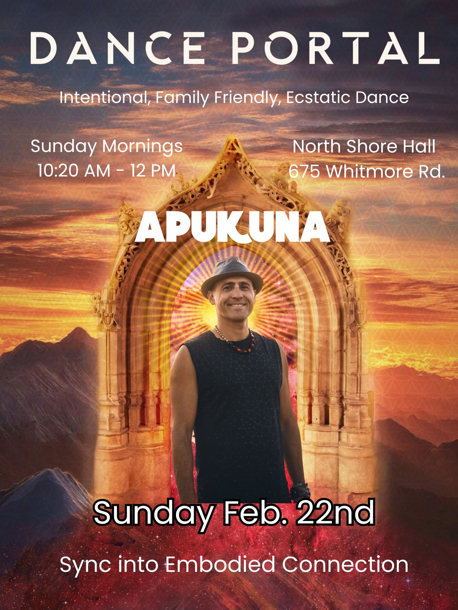Dance Portal Sunday Morning Ecstatic Dance ft. APUKUNA