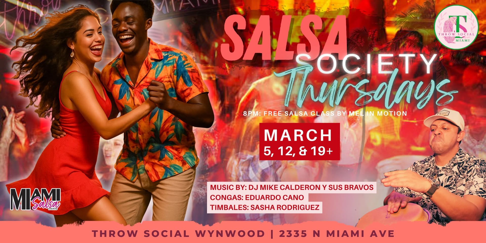 SALSA Society Thursdays at Thrōw Social Miami!