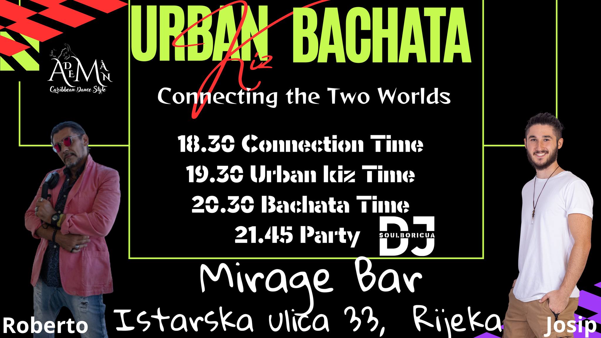 Bachata & Urban Kiz - Connecting the two worlds