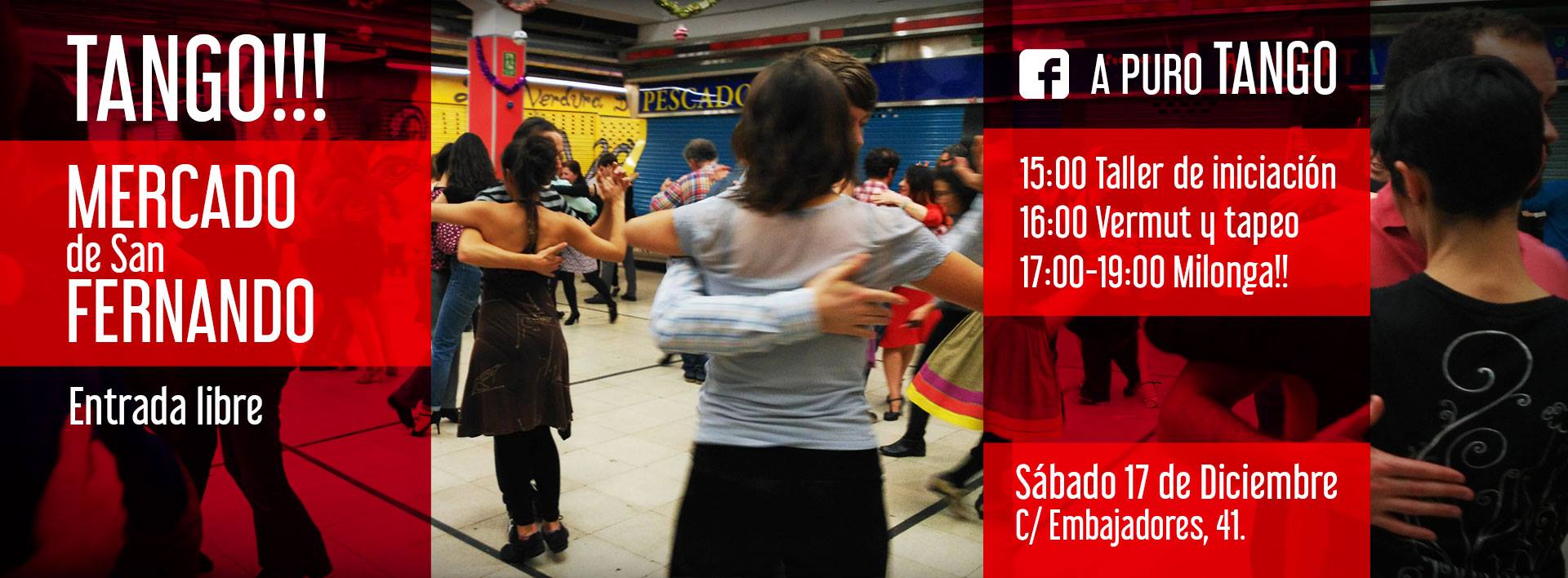 Tango de Reyes en Mercado de San Fernando