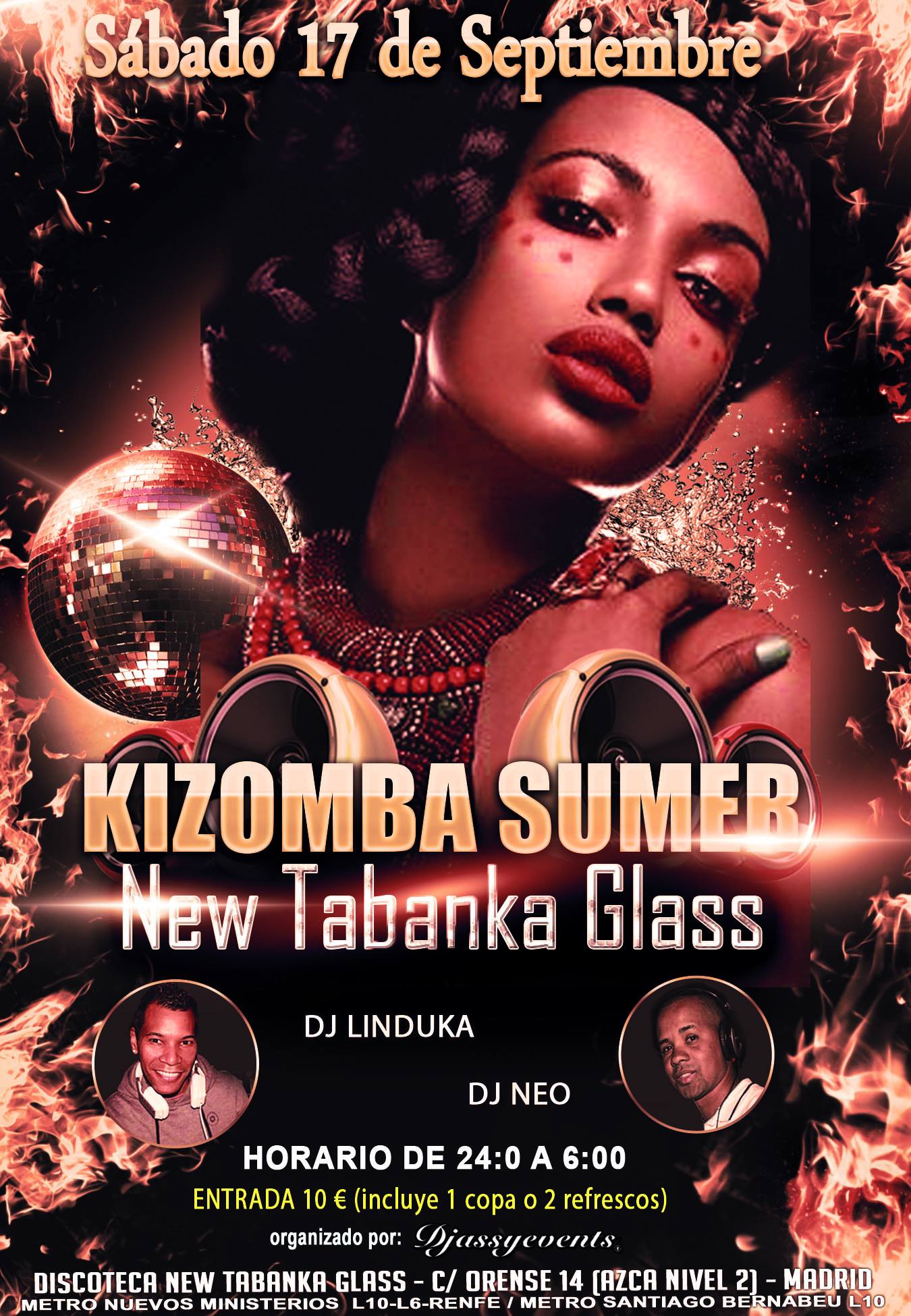 New Tabanka Glass - Afronight - Sábado 17 de Septiembre de 2016