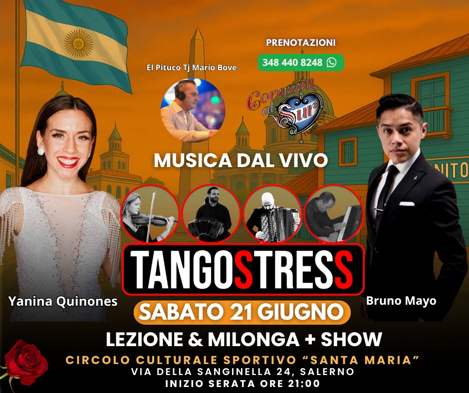 Milonga Argentina a Salerno