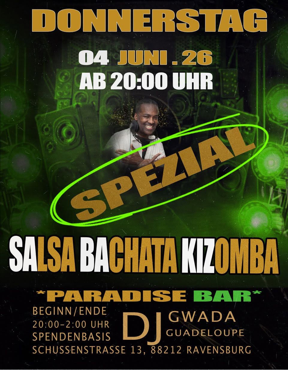Salsa Night in Paradise Bar Ravensburg
