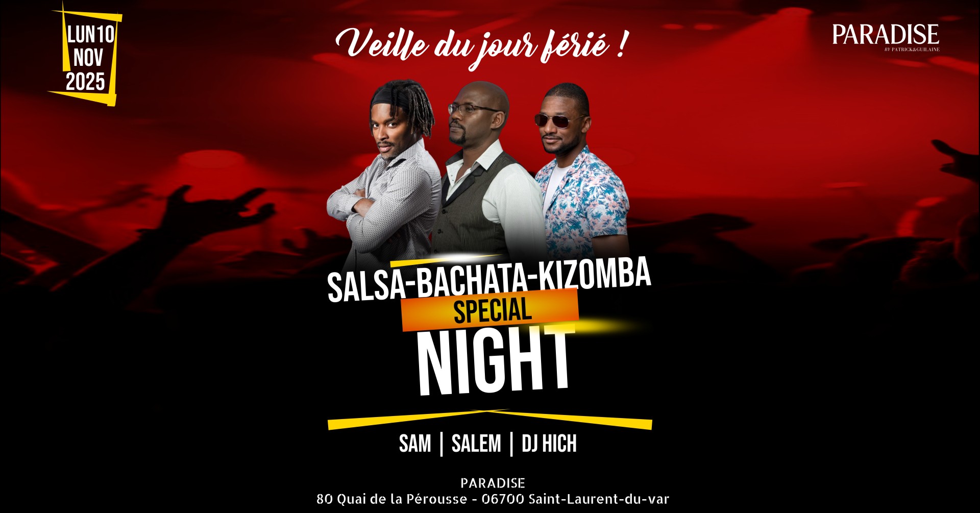 Cours + SBK Special Night - Veille de jour férié