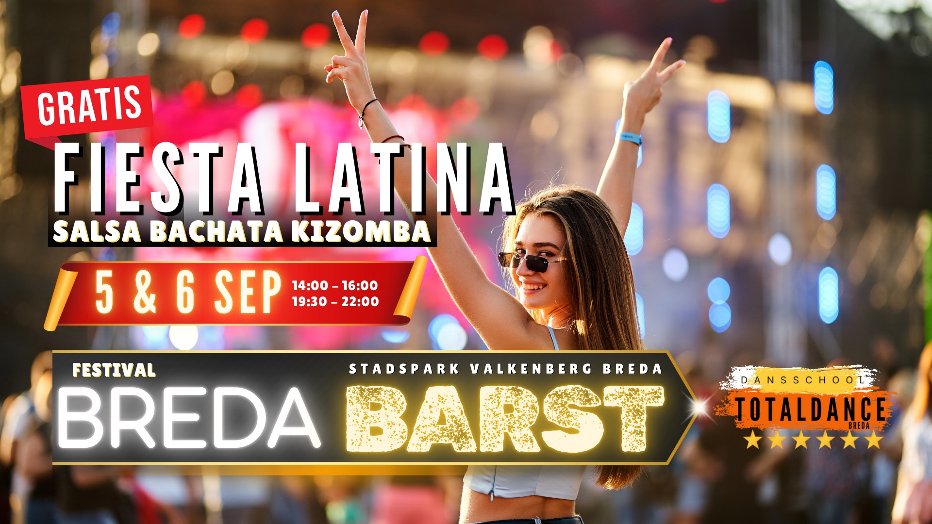 Festival Breda Barst - Fiesta Latina- Salsa Bachata Kizomba Merengue