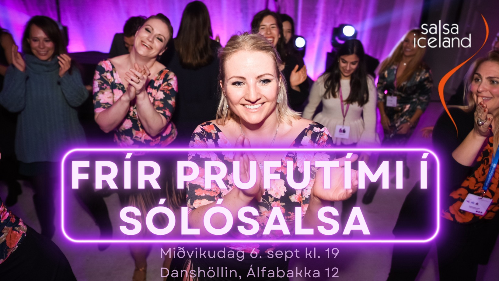 Ókeypis prufutími fyrir dömur í "SólóSalsa" - í tilefni nýs byrjendanámskeiðs - Free SoloSalsa class