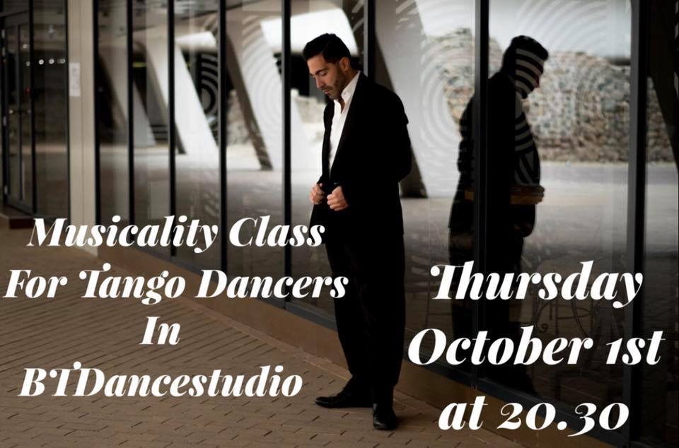 Tango Musicality class, with Davide Baldanza