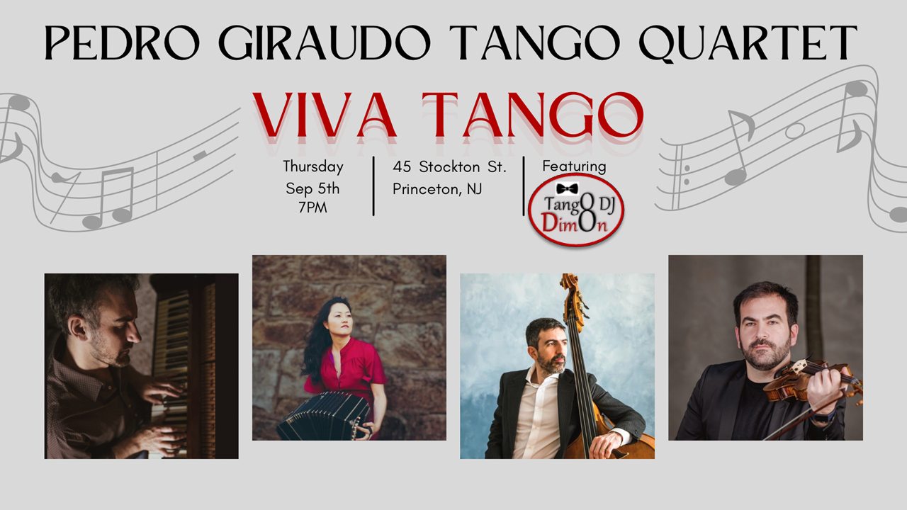 Milonga with Live Music by Pedro Giraudo Quartet + DimOn the Tango DJ