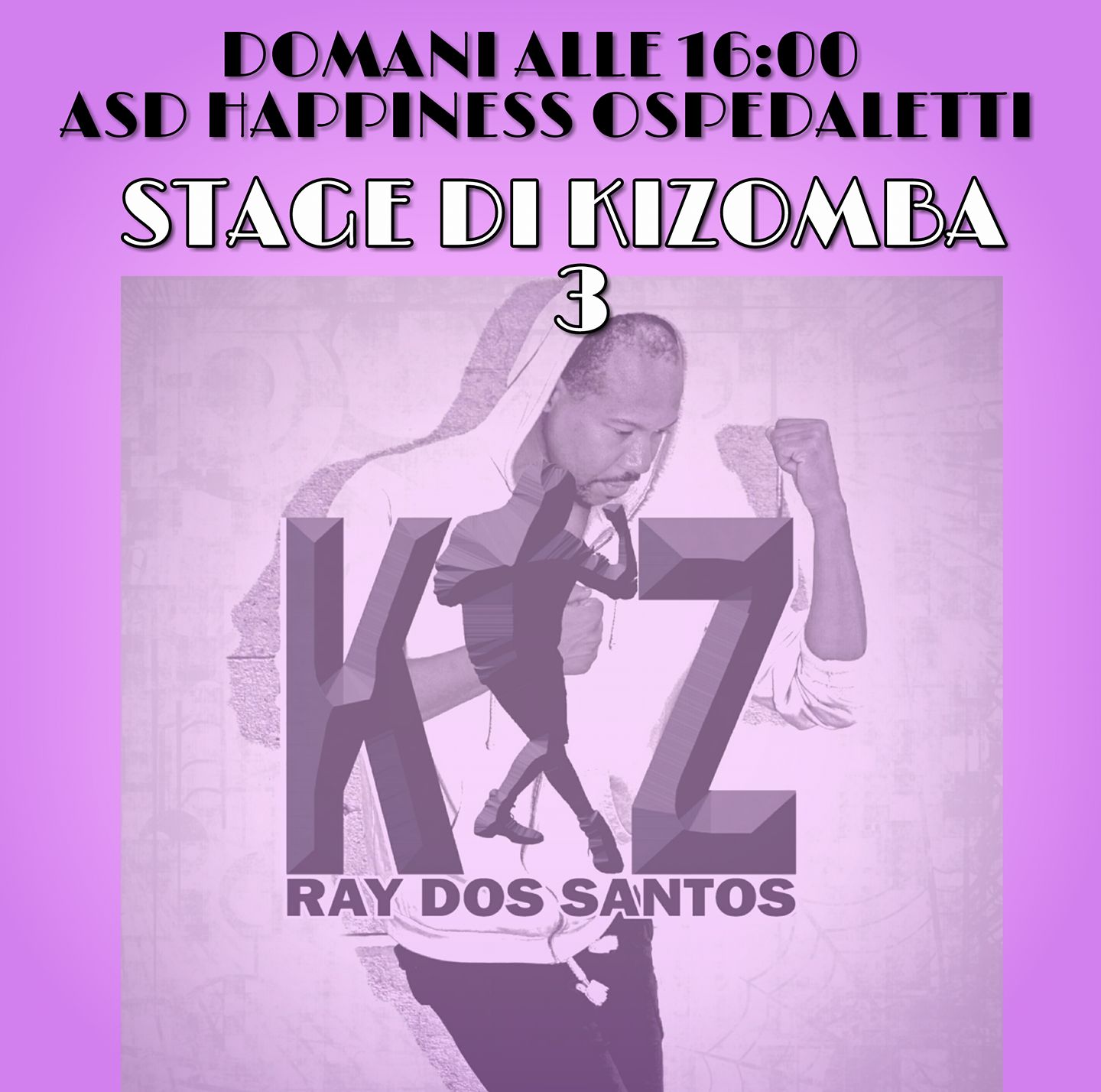 Domani Alle 16:00 Stage Di Kizomba