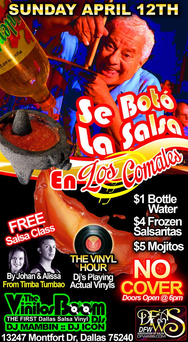 Se Botó la Salsa, en Los Comales