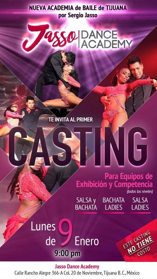 Casting en Tijuana salsa y bachata Teams