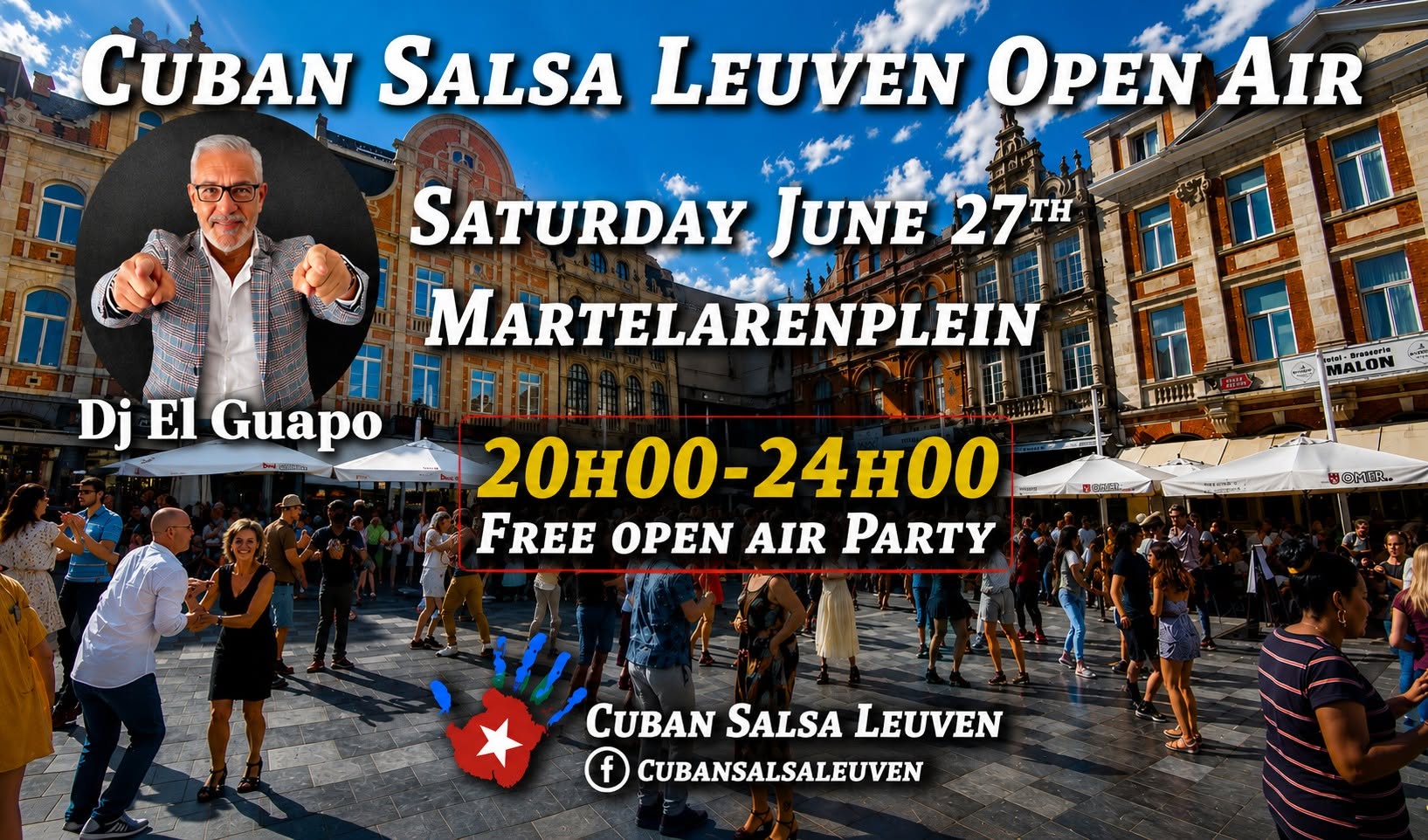 Cuban Salsa Leuven Open Air Second Edition - Free salsa party!