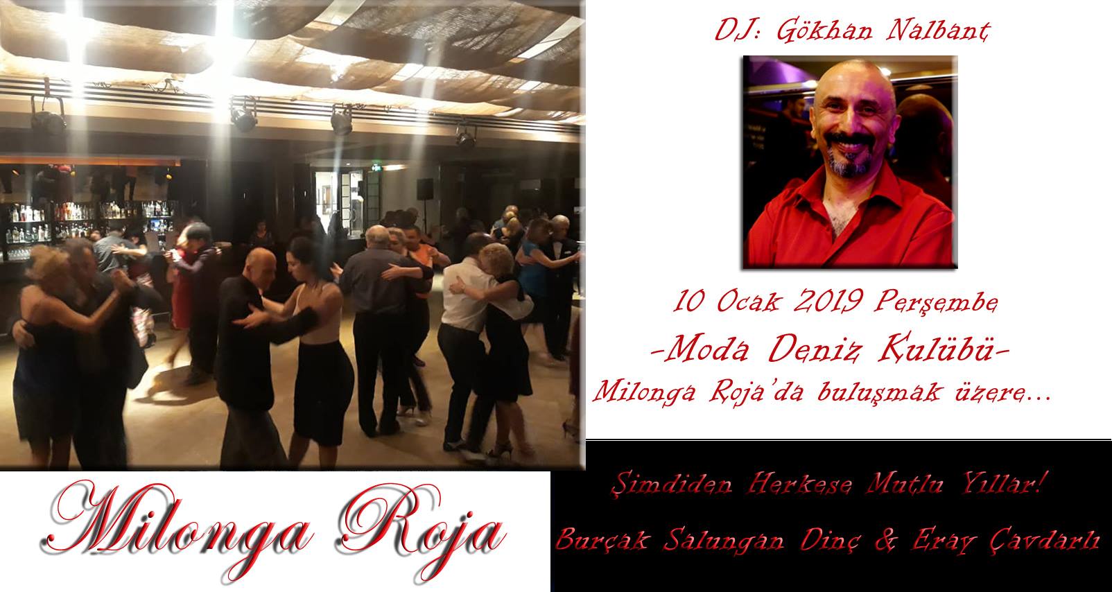 Milonga Roja - Ocak 2019'un ilk milongası