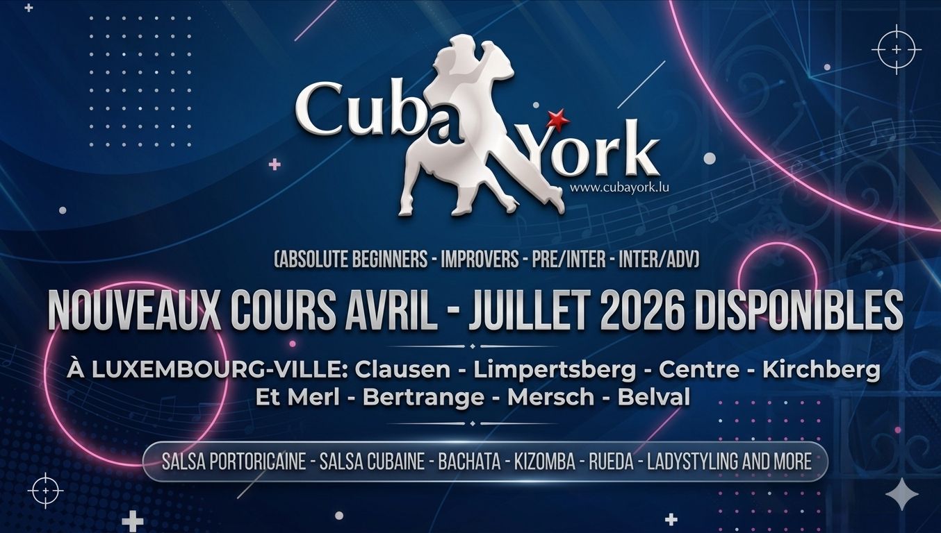 New Salsa, Bachata,Kizomba classes in Lux-City (Clausen,Limper Kirchberg, Centre), Bertrange, Mersch