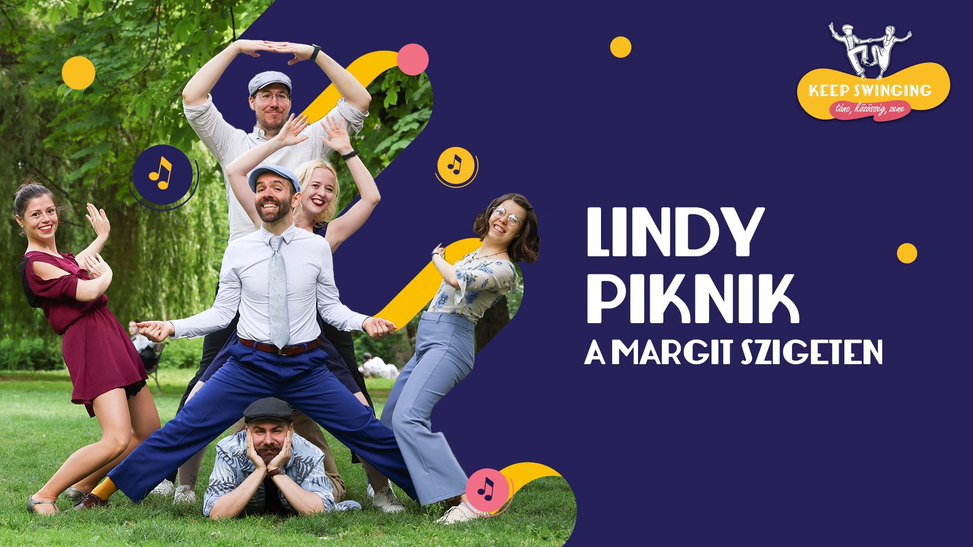 Lindy Piknik a Margit szigeten!