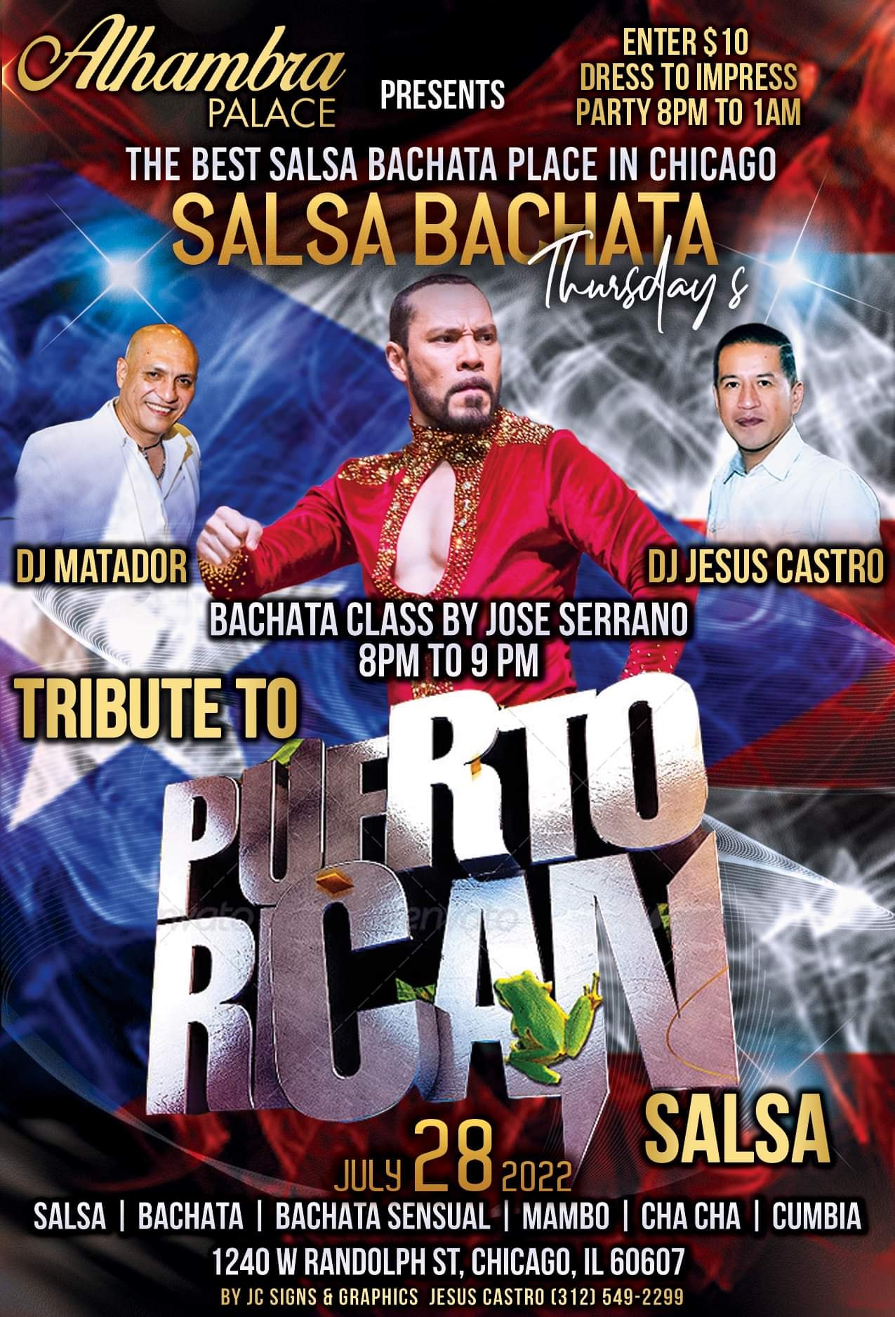 Tribute to Puerto Rican Salsa