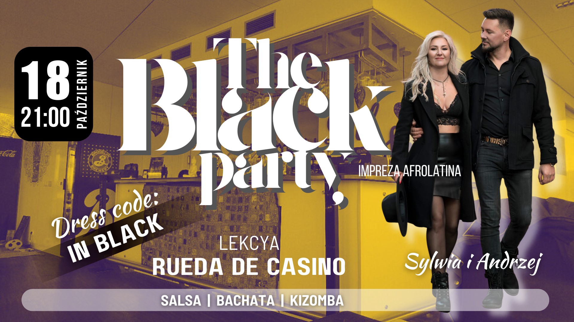 The Black Party - Bachata Salsa Kizomba