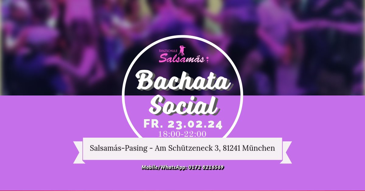 Bachata Classes & Social Dance Evening