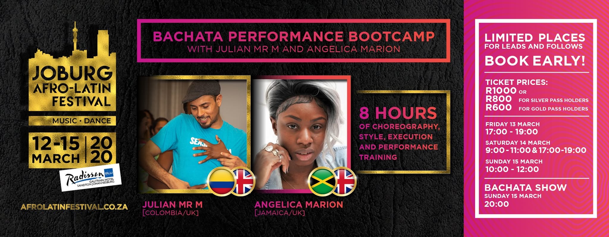 Bachata Performance Bootcamp #jalf2020