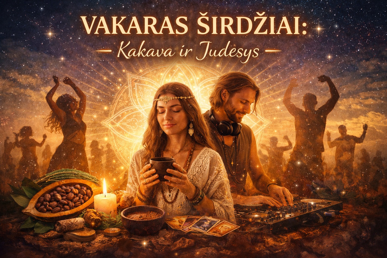 Vakaras Širdžiai: Kakava ir Laisvas Judesys