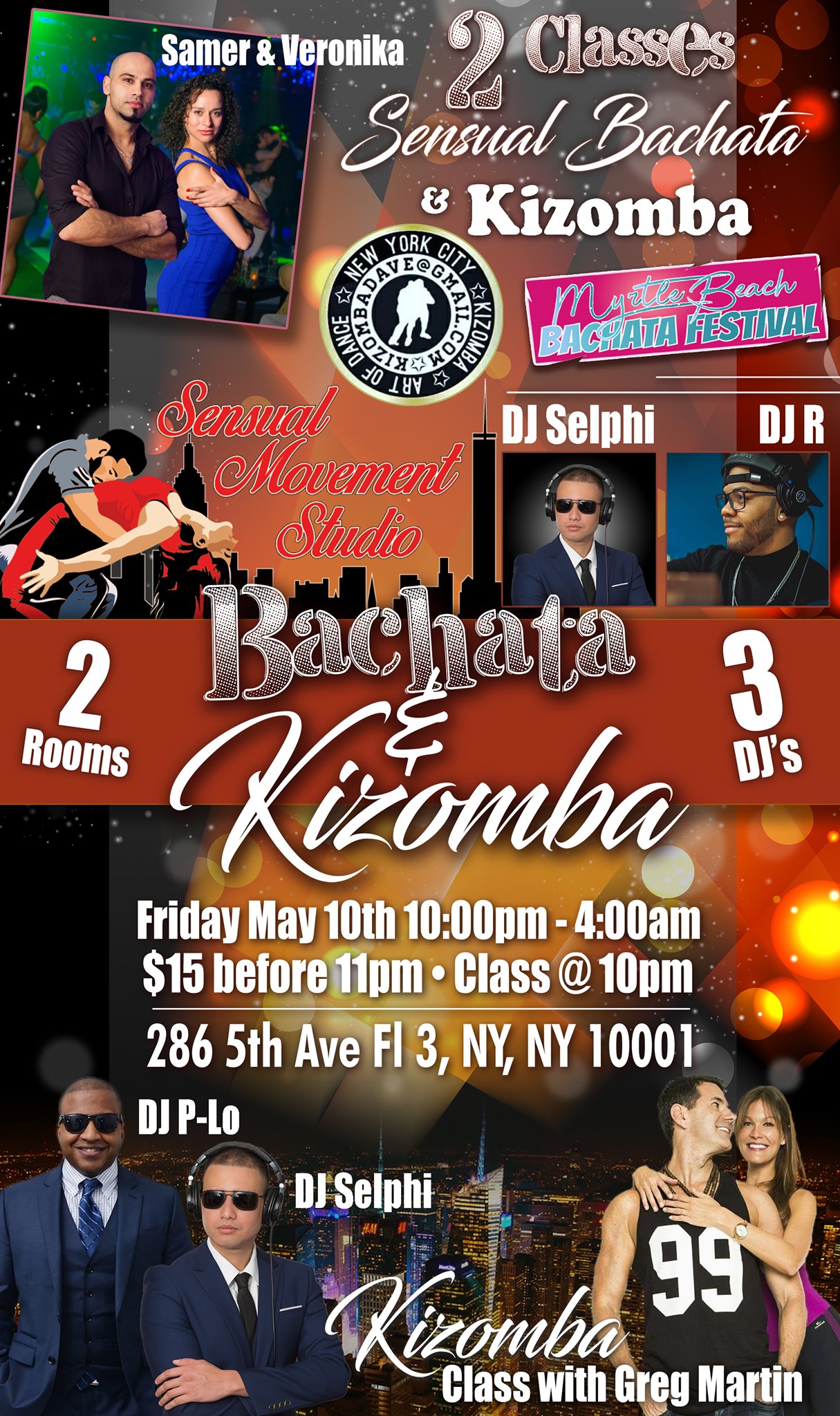 BachaKiz Fridays at Arthur Murray NYC