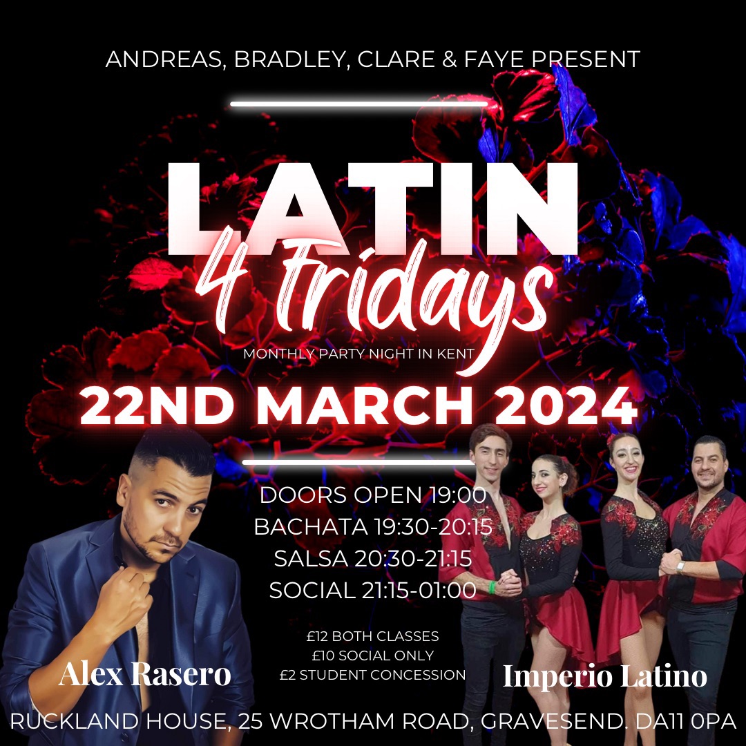 LATIN 4 Fridays LAUNCH NIGHT