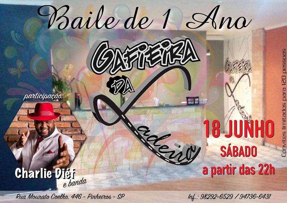 Baile De 1 Ano Da Gafieira Da Ladeira