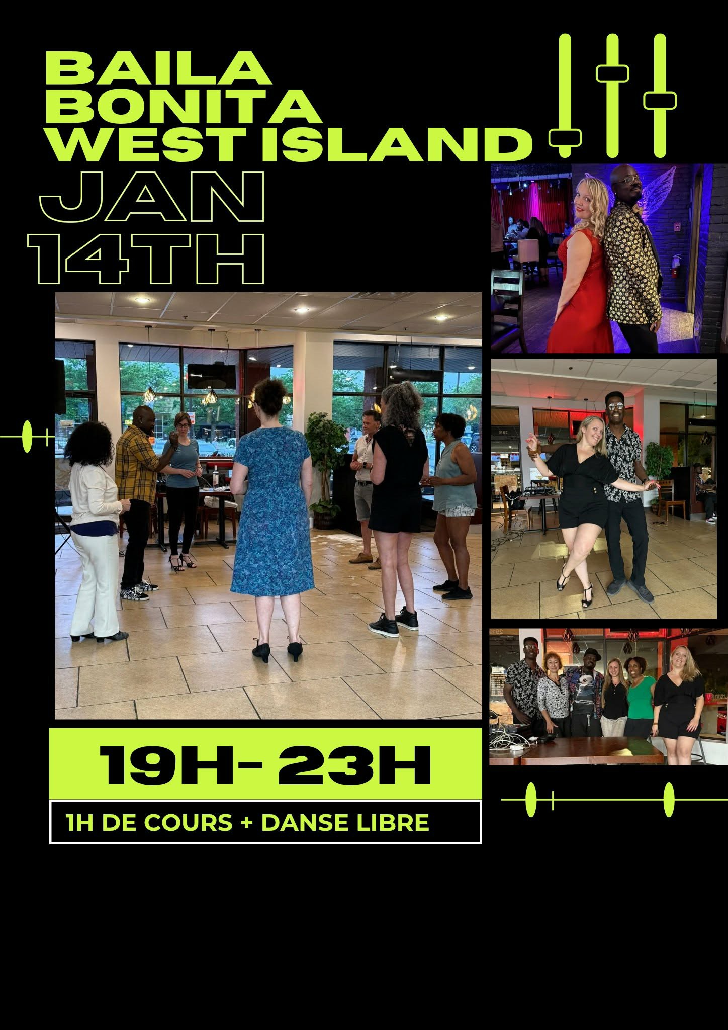 Dance class and social