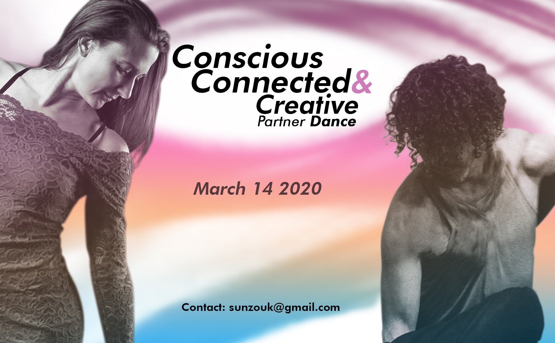 Conscious, connected and creative partner dance workshop