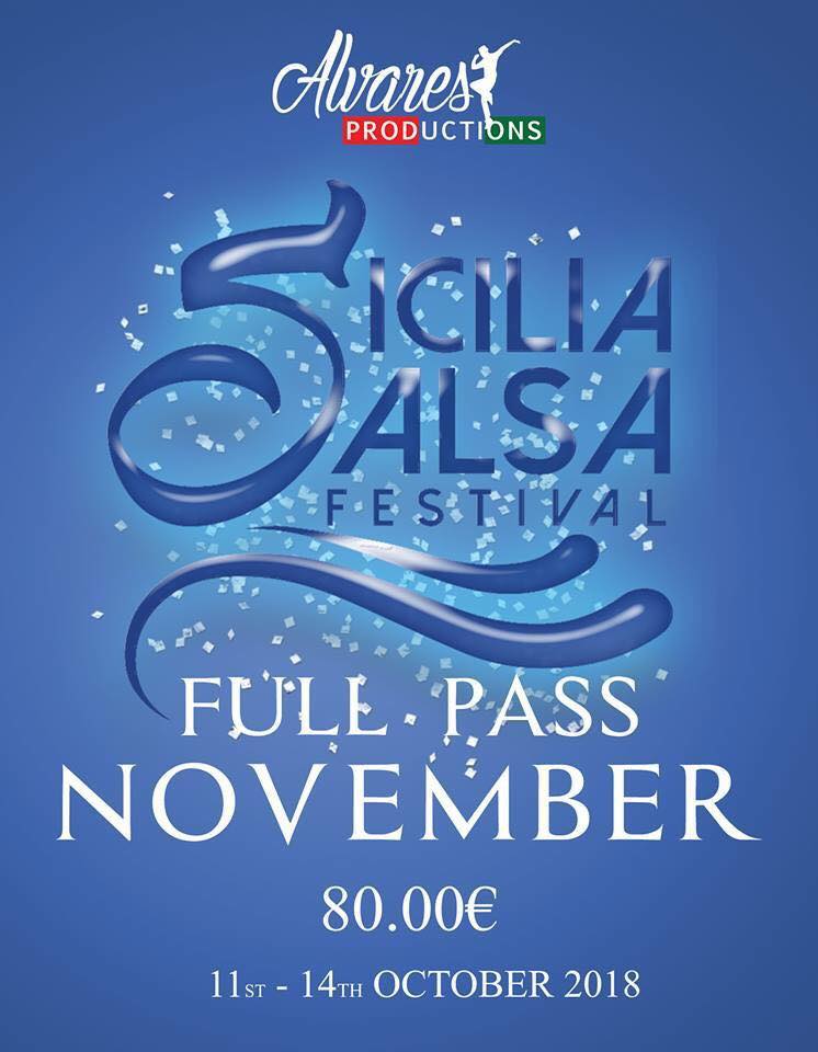 Alex e Marina Sicilia Salsa Festival 2018
