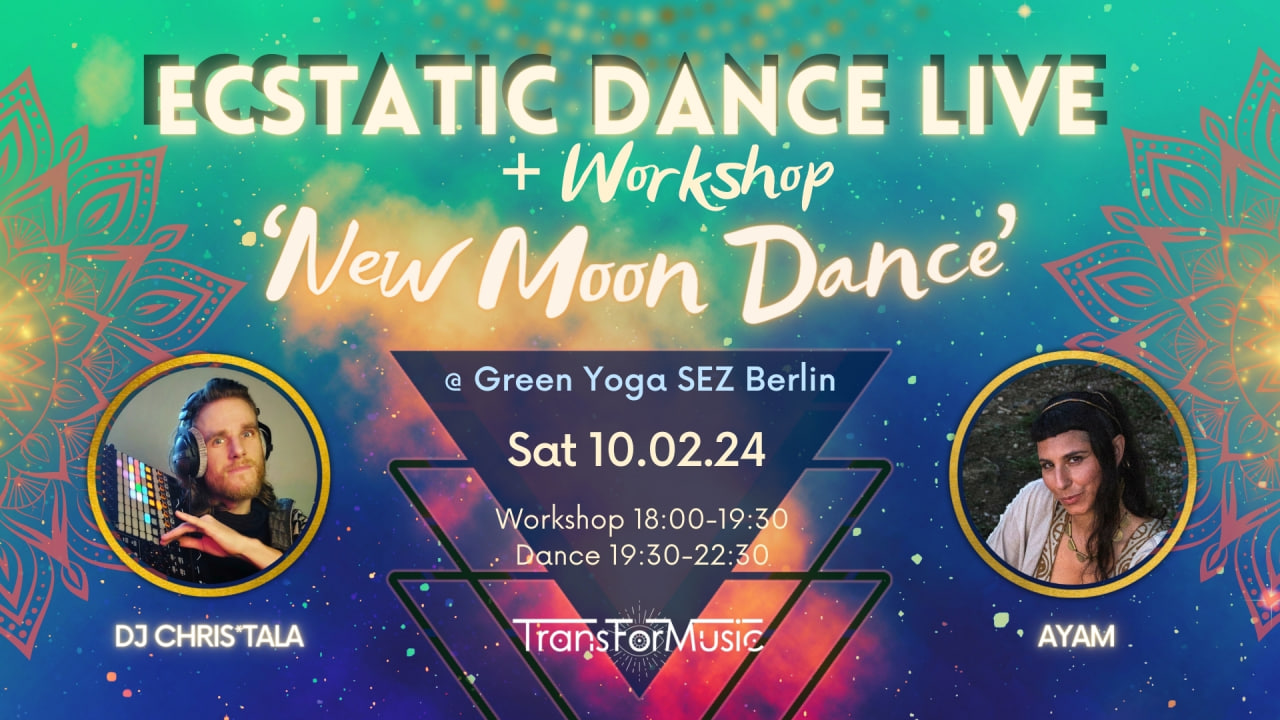 Ecstatic Dance LIVE - Dj ChrisTala+Concert+Workshop