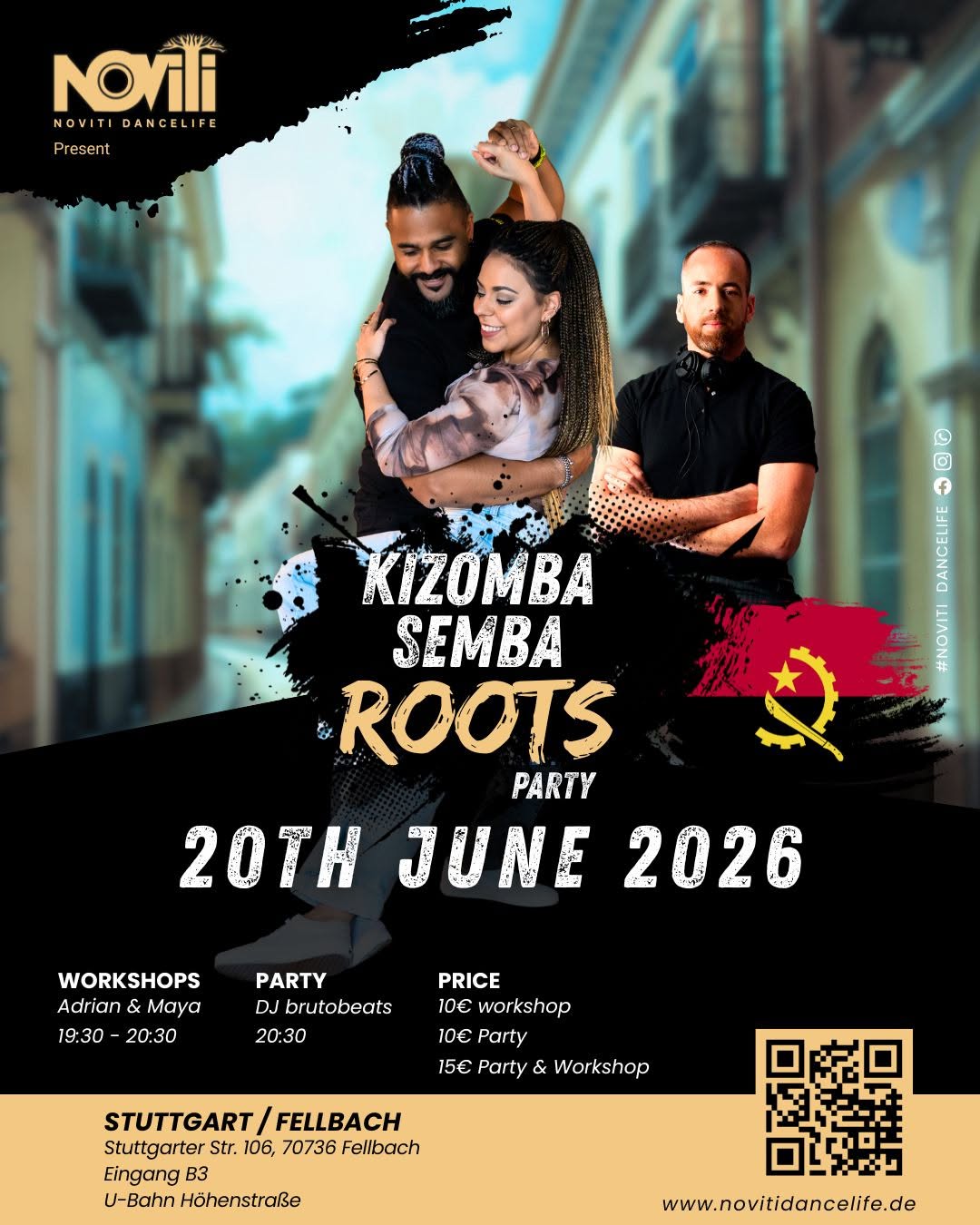 Back to the roots - 100% authentic kizomba