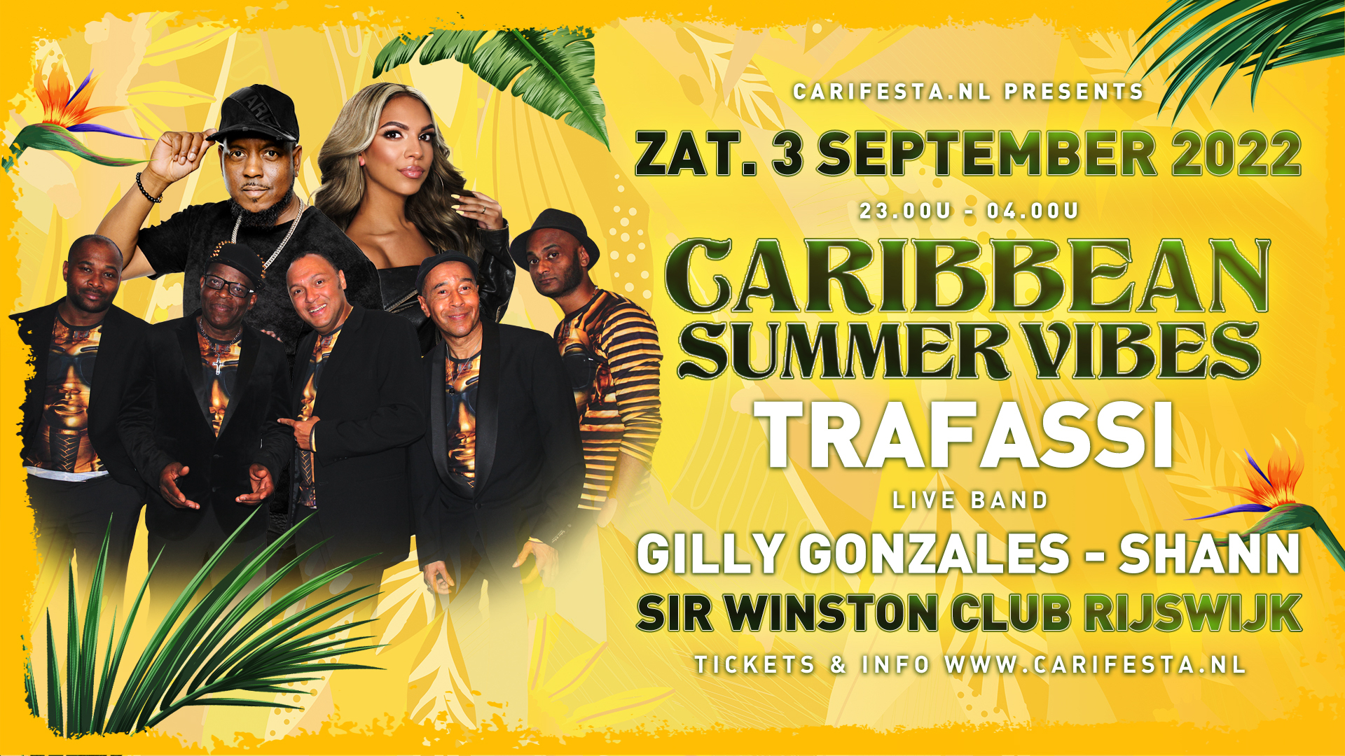 Caribbean Summer Vibes met TRAFASSI