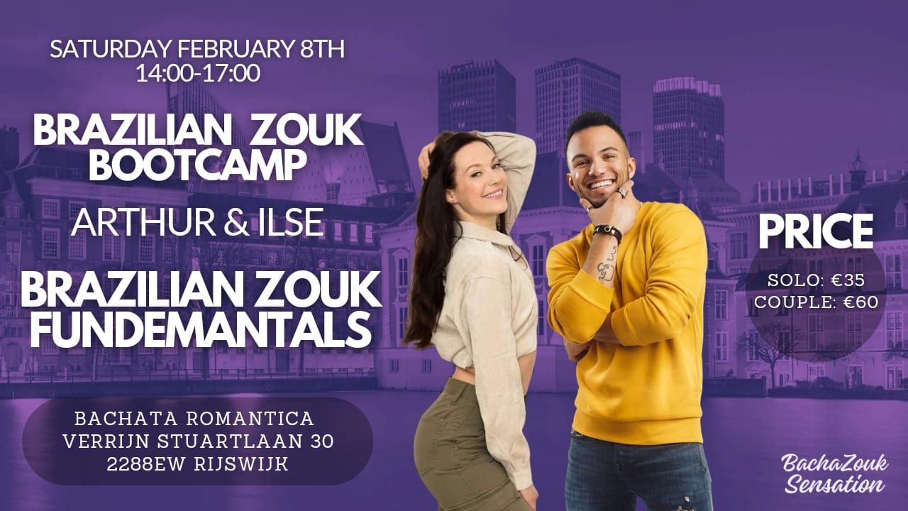 Brazilian Zouk Fundamentals Bootcamp by Arthur & Ilse