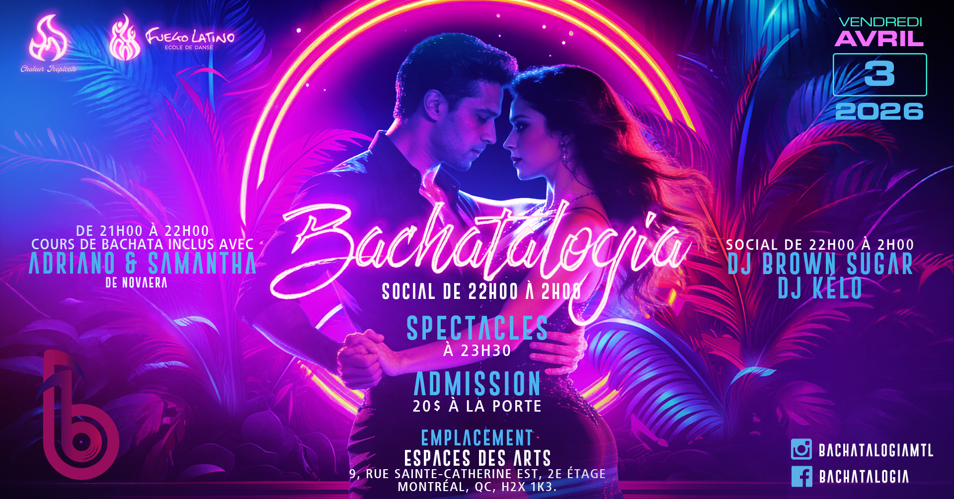 BachataLOGIA 3 Avril 2026